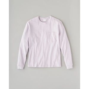 KOTN long sleeved crew neck in lilac /mens size small